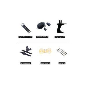 Dark Slate Gray Powerful Black Outdoor Fishing Slingshot With Flash Light Combo Set Slingshot MARKSMAN