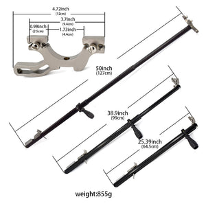 Gray LR1 Black Long Rod With Torch Light MARKSMAN