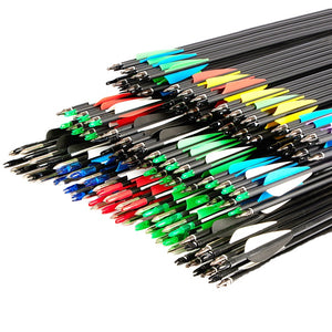 Dark Slate Gray Carbon Fiber Fishing Shooting arrows Target Shooting Arrows MARKSMAN