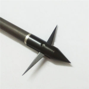 Lavender Black Metal Target Arrow and Dart Head INDIAN SLINGSHOT