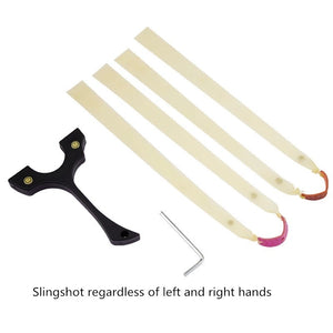 Antique White New Fast Pressing Slingshot Y-shaped Free Strapping Flat Band Slingshot Outdoor Competitive Slingshot Shooting Practice INDIAN SLINGSHOT