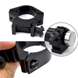 Dark Slate Gray 25.4MM Flashlight and Laser Mount Clamp MARKSMAN