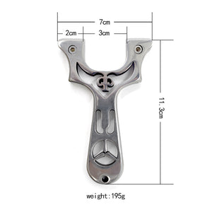 Gray Pure Mercedes Benz Powerful Stainless Steel Slingshot MARKSMAN