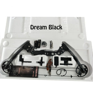 Light Gray Junxing M120 Dream Compound Bow Right Hand Outdoor Bows Arrows Archery Powerful Shooting | Weight 20-70 lbs | 320fps INDIAN SLINGSHOT
