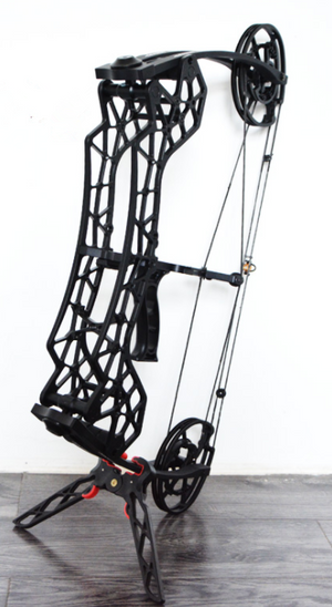 Light Gray M109F new archery Steel Ball Fishing With Arrow. M109F Fishing Competition Compound Bow Set For Shooting. JUNXING