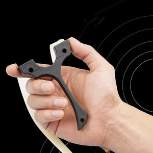 Tan New Fast Pressing Slingshot Y-shaped Free Strapping Flat Band Slingshot Outdoor Competitive Slingshot Shooting Practice INDIAN SLINGSHOT