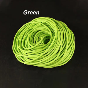 Dark Khaki 1 Meter Slingshot Rubber Tube Band | Diameters of 1632 / 2040 / 1842 / 1745 / 2050 / 3060 / 6090 / 2055/ 1636 Latex Tube Round Rubber Band Slingshot Accessories INDIAN SLINGSHOT