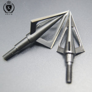 Gray HA-3B-C002 Three Sided Blades Arrow Broadhead INDIAN SLINGSHOT
