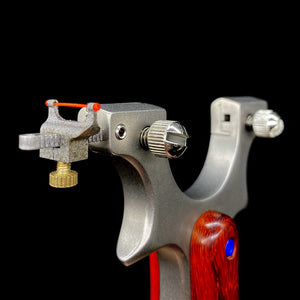 Rosy Brown Stainless Steel Wooden Crosses Star Slingshot Fast Straight Shank Crushed Leather Bow Tie Free Outdoor Slingshot INDIAN SLINGSHOT