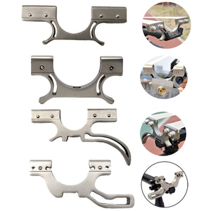 Rosy Brown Slingshot Long Rod Metal Head MARKSMAN