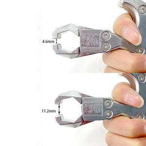 Rosy Brown Stainless Steel Fish Dart Launcher Marble Launcher Fish Dart Clip Dart Device Shooting Fish Release Accessories INDIAN SLINGSHOT