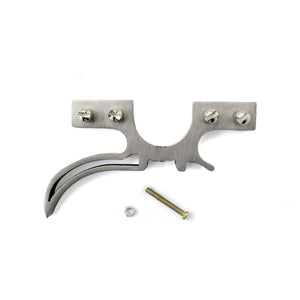 Dark Gray Slingshot Long Rod Metal Head MARKSMAN