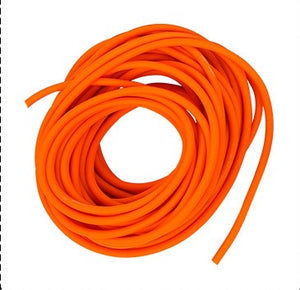 Orange Red 1 Meter Slingshot Rubber Tube Band | Diameters of 1632 / 2040 / 1842 / 1745 / 2050 / 3060 / 6090 / 2055/ 1636 Latex Tube Round Rubber Band Slingshot Accessories INDIAN SLINGSHOT