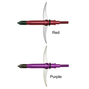 Maroon Fishing Arrow Broadhead 100/ 125/ 200 Grains HOOYI