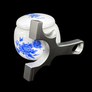 Light Gray The New Stainless Steel Card Seam Lock Phoenix Big Support Head Free Flat Leather Huai Support Head Bow Line Cutting Slingshot SYQT