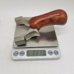 Light Gray TTF Recurve Bow Handle Slingshot Stainless Steel Bow Head For Outdoor Target Shooting Slingshot INDIAN SLINGSHOT