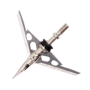 Gray Fishing Arrow Broadhead 100/ 125/ 200 Grains HOOYI
