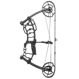Dark Slate Gray M109K Dual-Purpose Composite Bow Archery And Fishing Bow Short-Axis Pulley Compound Bow JUNXING