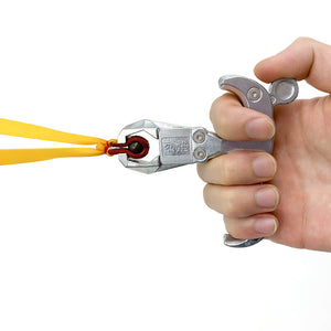 Rosy Brown Stainless Steel Fish Dart Launcher Marble Launcher Fish Dart Clip Dart Device Shooting Fish Release Accessories INDIAN SLINGSHOT