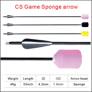 Thistle Carbon Fiber Fishing Shooting arrows Target Shooting Arrows MARKSMAN