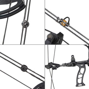 Dark Slate Gray M109F new archery Steel Ball Fishing With Arrow. M109F Fishing Competition Compound Bow Set For Shooting. JUNXING