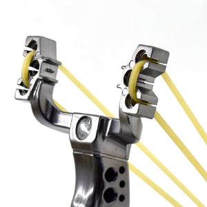 Wheat Best Fiber Plastic Fishing Slingshot Combo Set Outdoor Fishing INDIAN SLINGSHOT