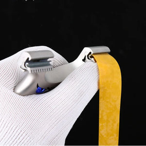 New High Quality Dragon Teeth Slingshot Mechanical Quick Press Clip No Binding Slingshot Outdoor Precision Shooting Hunting