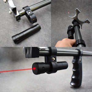 Light Slate Gray Amazon Top Seller Slingshot Retractable Long Rod Fish Shooting Slingshot Powerful Professional Slingshot