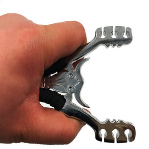 Sienna Big power metal outdoor slingshot high precision strong precision traditional card ball bow Target Shooting Rubber band slingshot