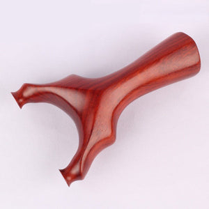 Catapult Quintessence Wooden Red Sandalwood Red Sandalwood Flat Leather Sports Slingshot Red Sandalwood Shooting Slingshot - INDIAN SLINGSHOT