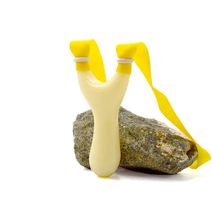 Dark Khaki Cheapest Price Pure Resin Laser Slingshot Portable Sling shot New Design