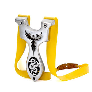 Orange Cheapest price Stainless Steel Slingshot Hunting Sling shot good design