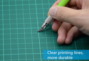 Sea Green Cutting Board A3 Utility Knife Cutting Pad Three-Layer Double-Sided Paper Cutting Pad PVC Carving Knife Pad INDIAN SLINGSHOT