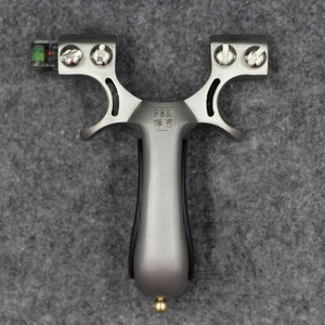 Dim Gray Double Screw Free Binding Flat Leather Fast-Pressing Clips Springer Outdoor Springer 98k Stainless Steel Big Head Slingshot