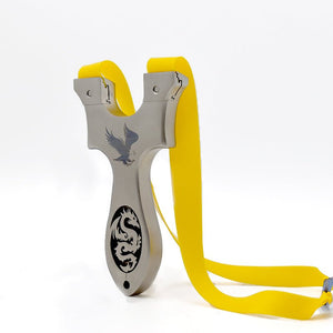 White Smoke Dragon and Eagle stainless steel slingshot powerful hunting fish shooting slingshot with Rubber band