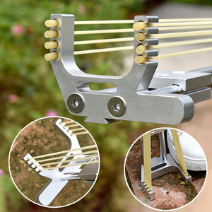 Dim Gray Durable high precision long rod shooting slingshots multifunctional slingshot for hunting