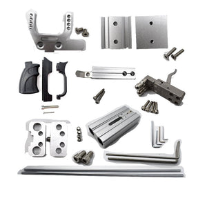 Gray Durable high precision long rod shooting slingshots multifunctional slingshot for hunting