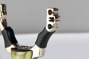 Gray Eagle Head Carved Slingshot New Light Weight Precision Slingshot Multifunctional Fishing Shooting Fish Shooting Device Catapult