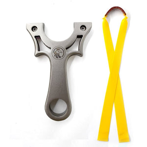 Light Gray Explosive Stainless Steel Eagle Head outdoor target shooting slingshots