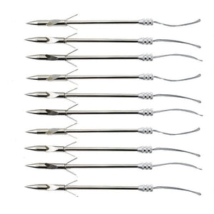 Light Gray Stainless Steel Fishing Dart for Slingshot Shooting MARKSMAN