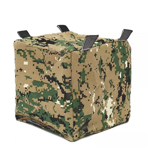 Dim Gray Foldable Slingshot Target Box Cloth Target Box Recycle shooting Archery Target Shooting Catapult Case Holder camouflage Slingshot box