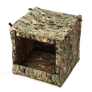 Dark Slate Gray 40X40X40CM Folding Slingshot Target Box Outdoor Target Practice Canvas Slingshot Target Catch Box INDIAN SLINGSHOT