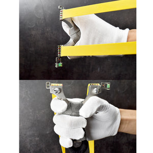 Dark Slate Gray Grey Black Wrap Stainless Steel Slingshot MARKSMAN