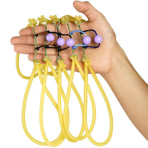 Tan High Elastic Rebound Fast Fish Archery Rubber Band Slingshot Bracket With Hand Dispenser Archery Traditional 3060 Rubber Band