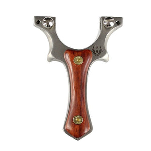 Dim Gray High-end Precision Flat Leather Slingshot Special Outdoor High-power Free Fast Binding Target Shooting Athletic Rubber Band