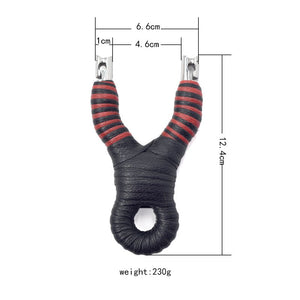 Dark Slate Gray High precision stainless steel professional outdoor shooting sling shot slingshot set
