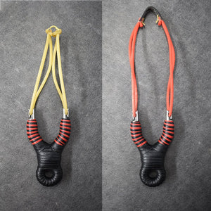 Dim Gray High precision stainless steel professional outdoor shooting sling shot slingshot set