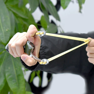 Dark Slate Gray High Quality top 304 stainless steel with trailing accessories Camouflage Professional slingshot competitive matches