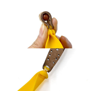 Goldenrod Hot Sale High Precision Telescopic Slingshot Accessories Wide and Thick Rubber Band