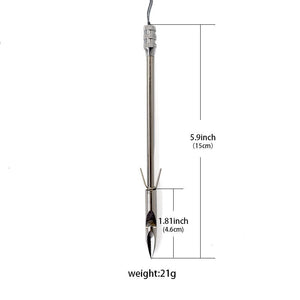 Hot sale stainless steel bow fishing reel high quality darts sharp head arrow hunting shooting skills fishing set - INDIAN SLINGSHOT